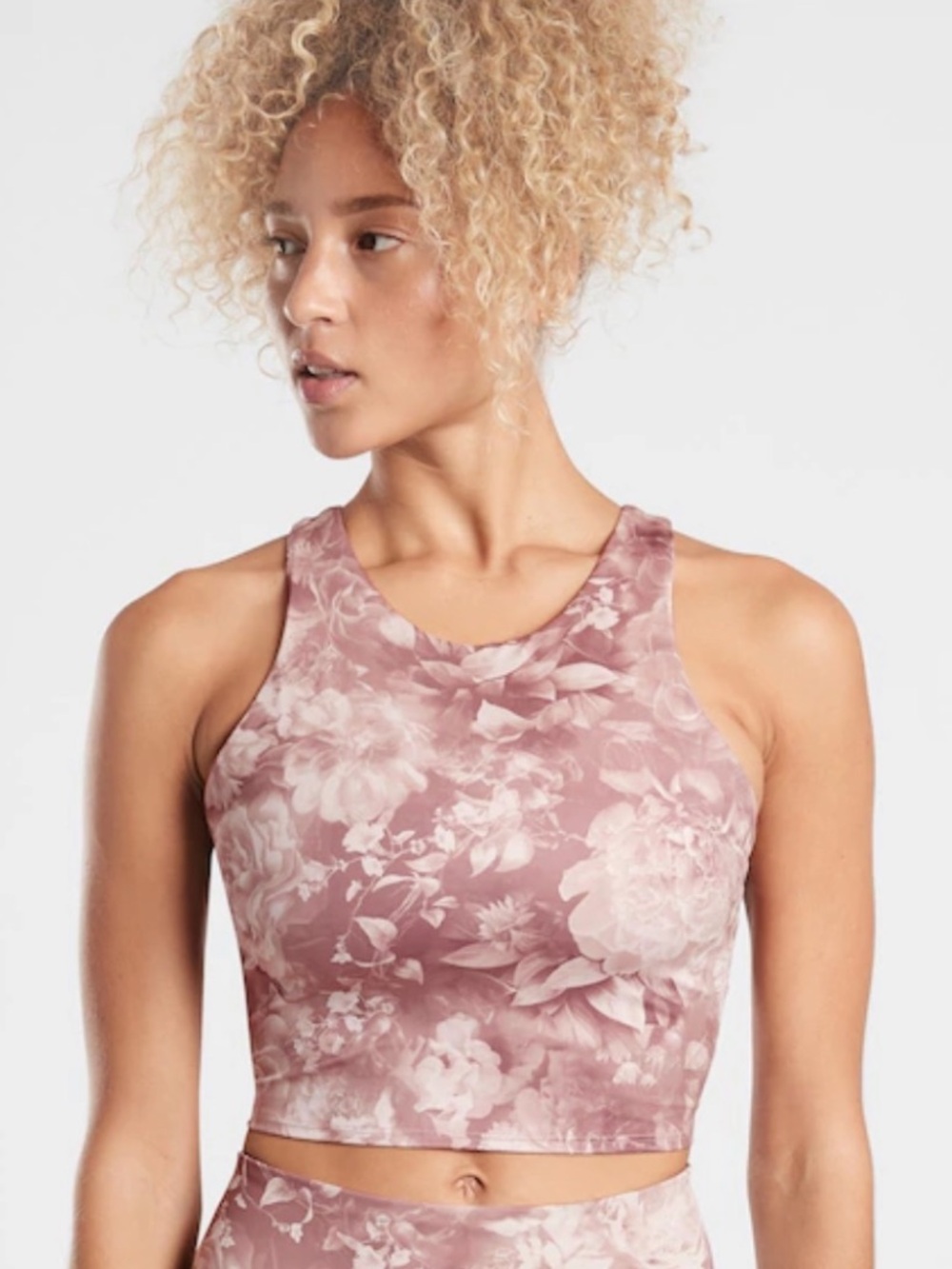 ATHLETA Conscious Tie Dye Crop D-DD